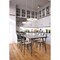 Z-Lite Paloma Pendant, 1-Light, 24 In.W x 6.75 In.H, Olde Brass/Gloss Opal 820P24-OBR - alternate 4